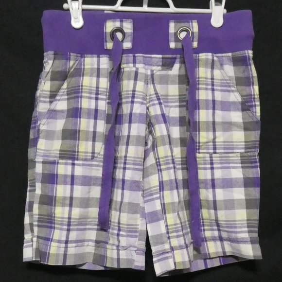 725 ORIGINALS | xs extra small | Plaid Shorts | 100% Cotton | NWOT - Picture 1 of 14